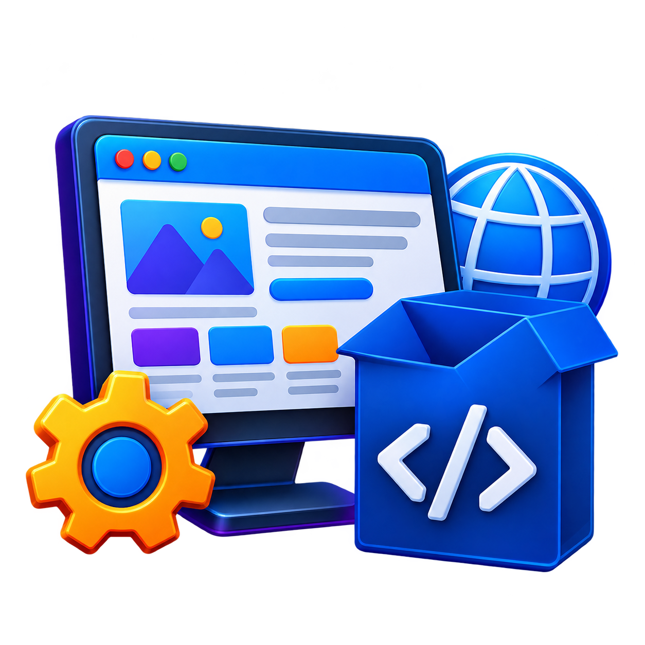 Sites, Lojas e Sistemas Prontos