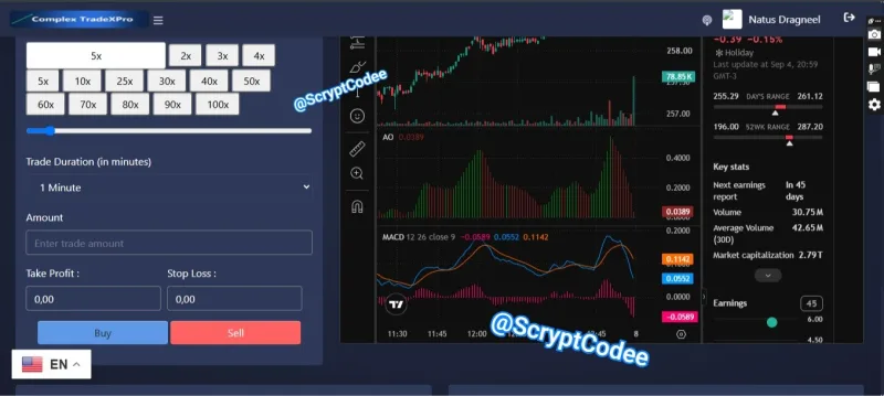 COMPLETE CRYPTO BINARY OPTIONS TRADING SCRIPT